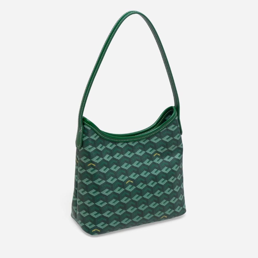 شنطة  Green/ christy ng/الحجم ميني