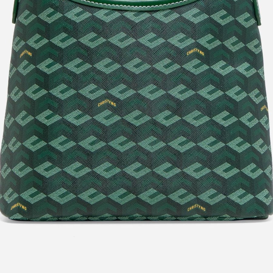 شنطة  Green/ christy ng/الحجم ميني