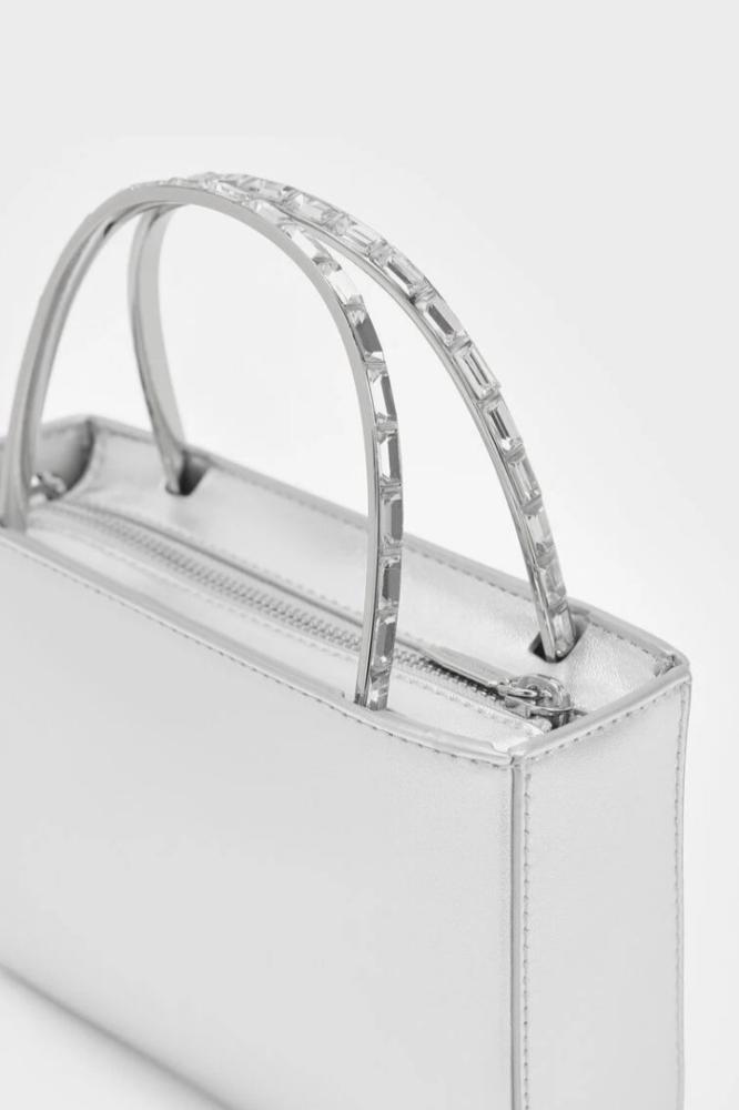 شنطة تشارلز اند كيث /سمول/Dusk Silver