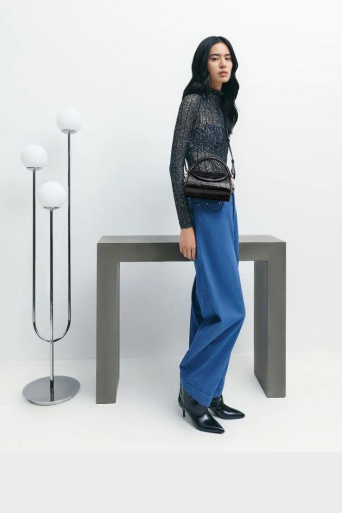 شنطة تشارلز اند كيث /Black Croco