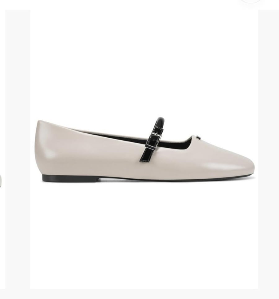 فلات دكني اللون / Taupe/Black