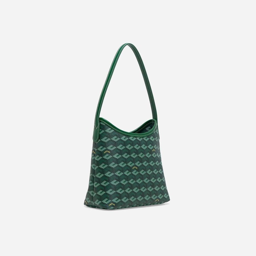 شنطة  Green/ christy ng/الحجم ميني