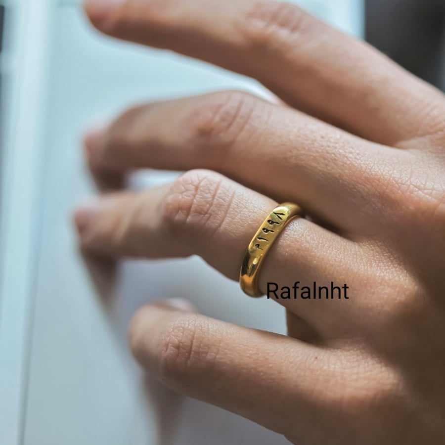 خاتم فضة