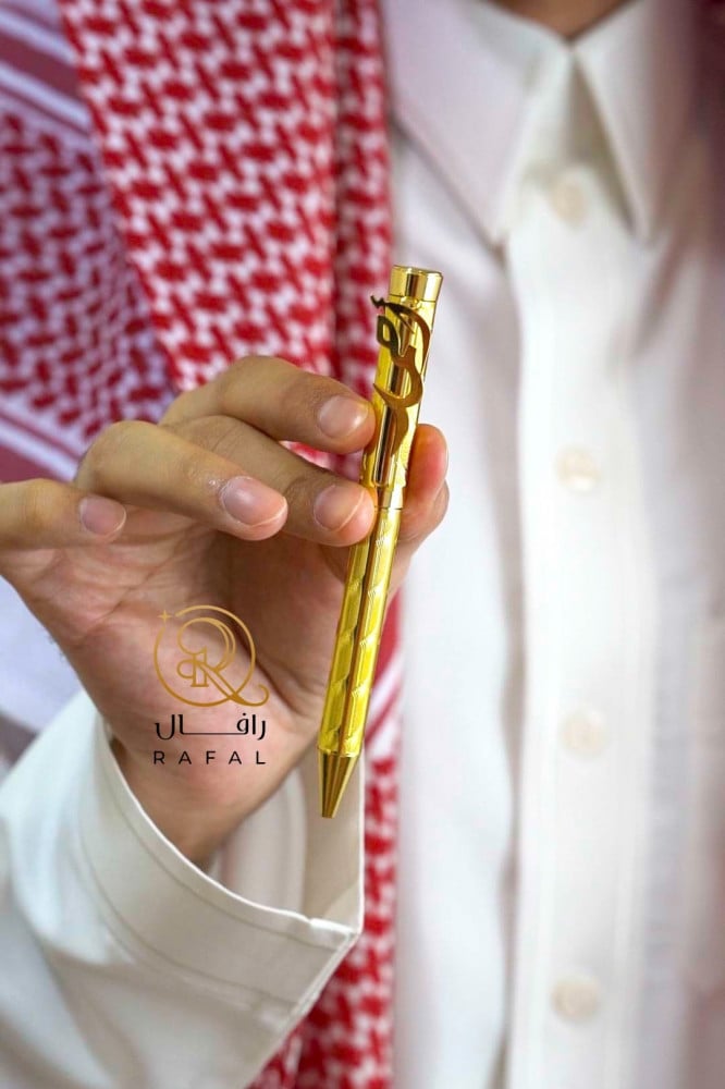 قلم فاخر ذهبى