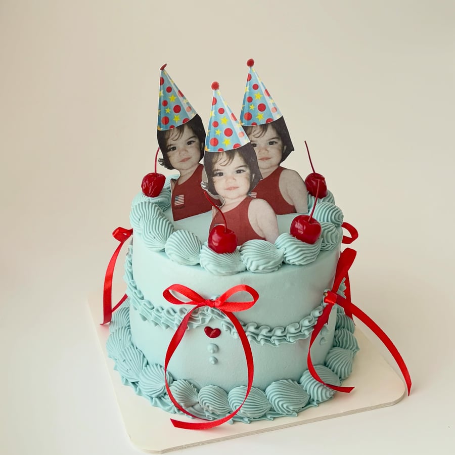 Baby Picture Cake