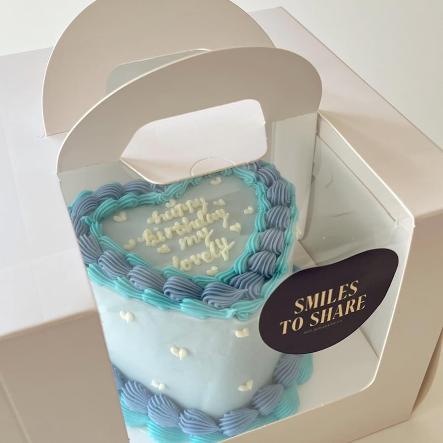 6inch Mini Heart Cake
