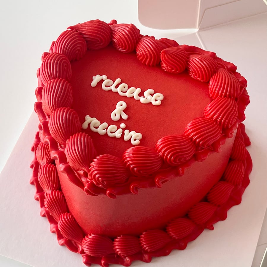 6inch Mini Heart Cake
