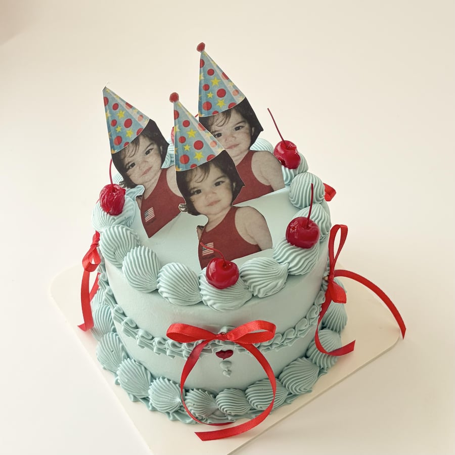 Baby Picture Cake