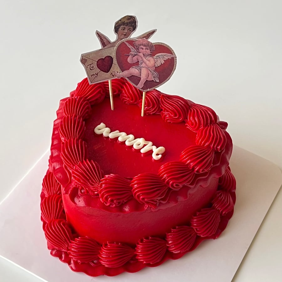 6inch Mini Heart Cake