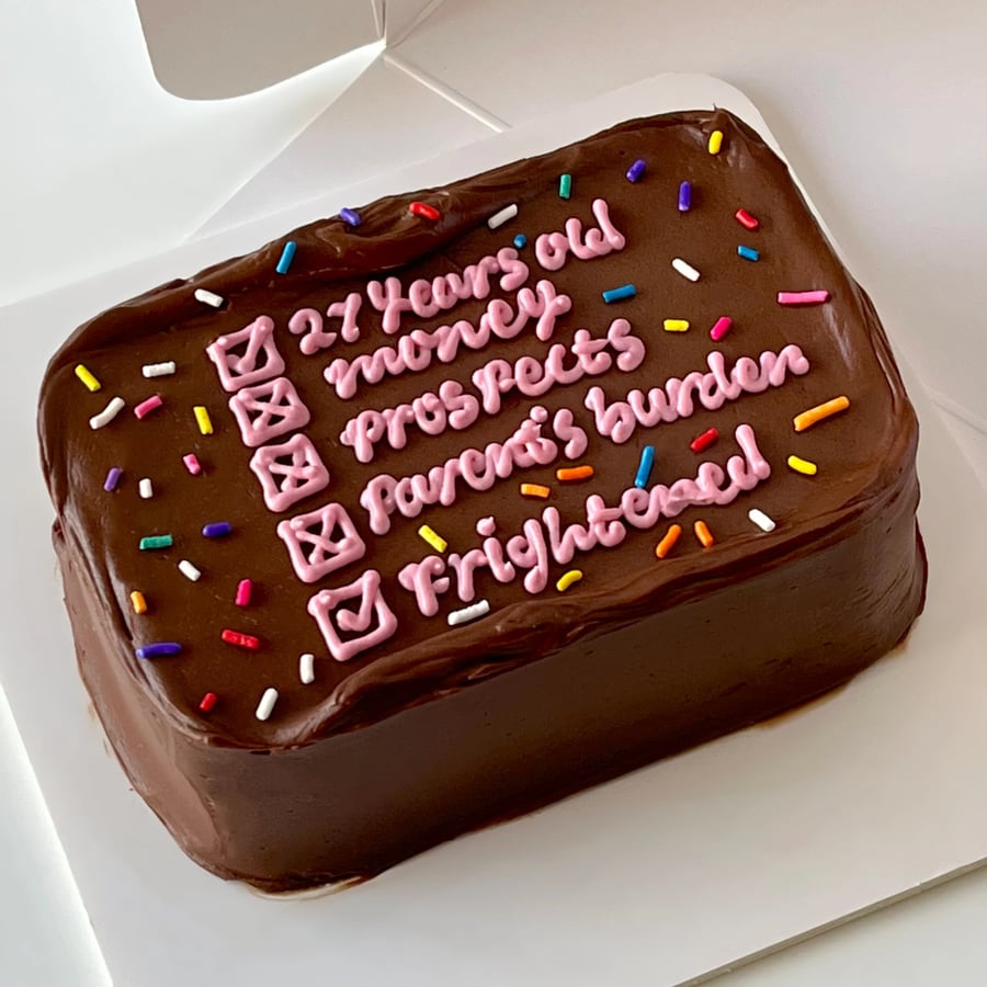 6inch Mini Rectangular Cake