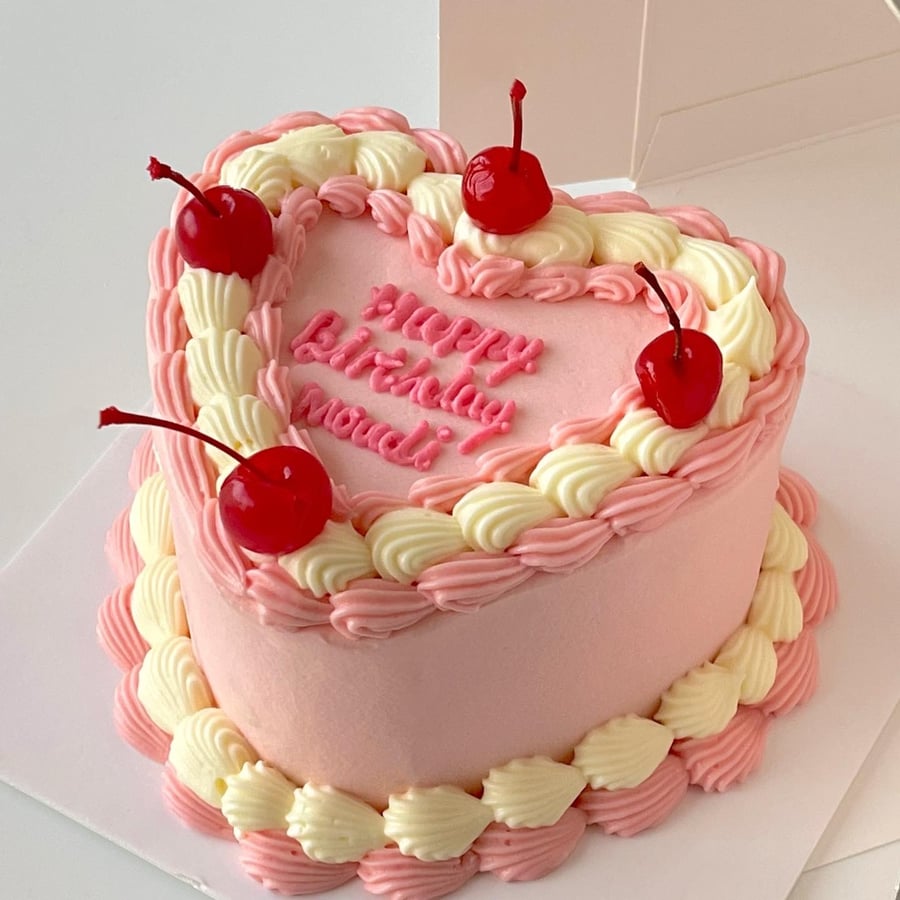 6inch Mini Heart Cake