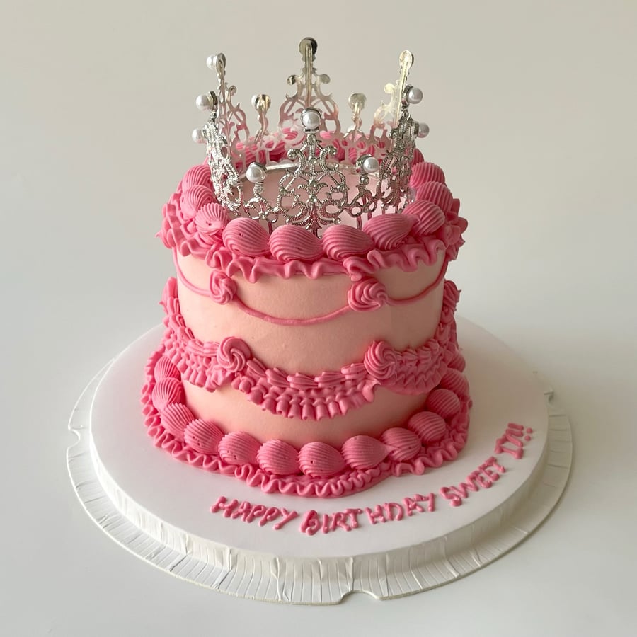 6inch Tall Tiara Cake