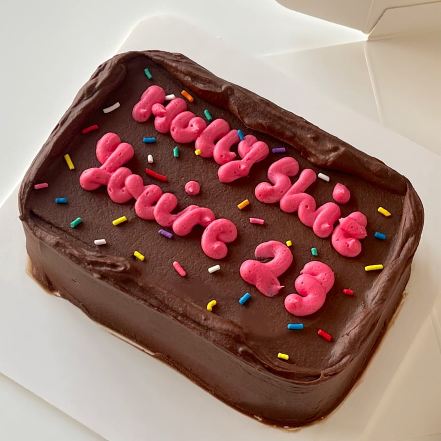 6inch Mini Rectangular Cake