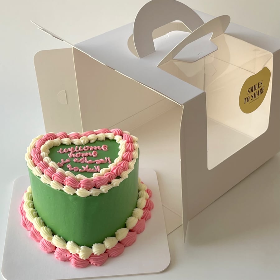 6inch Mini Heart Cake