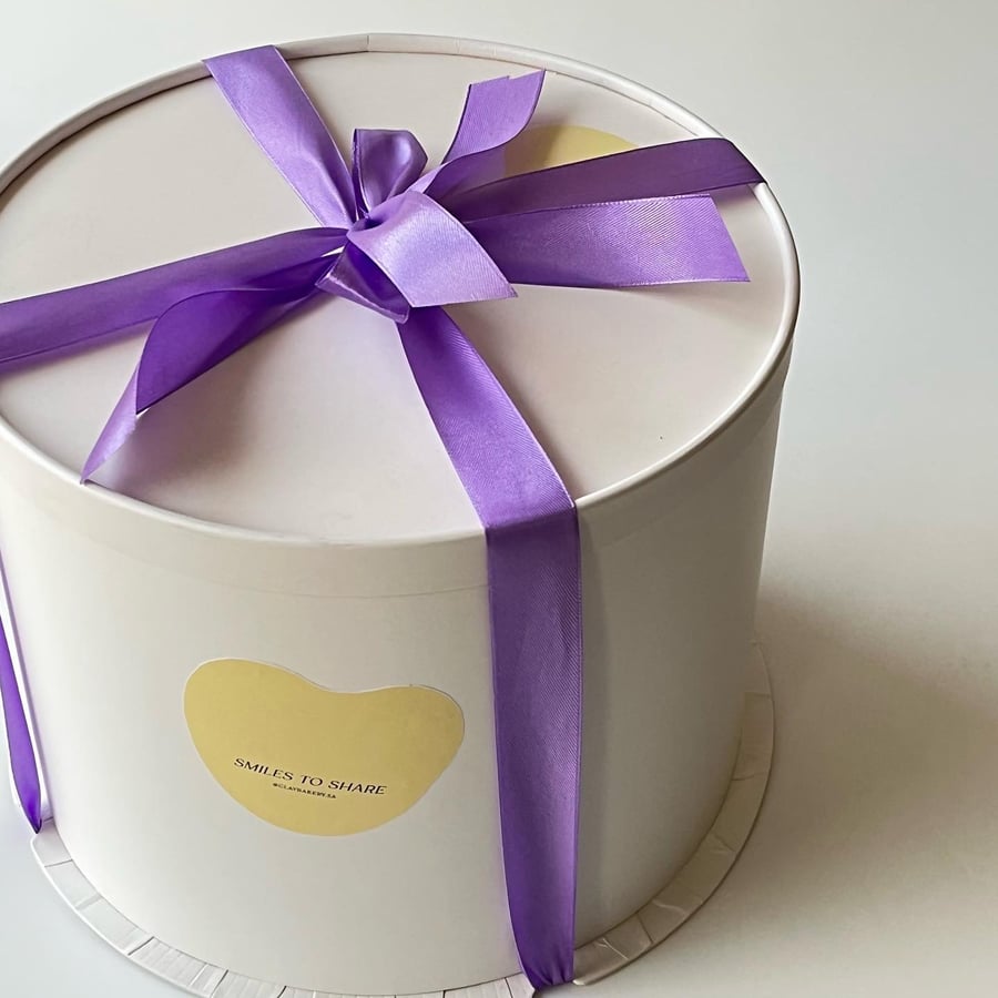 8inches Heart Chocolate Ganache