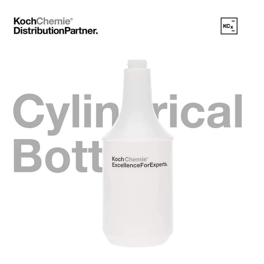 Koch-Chemie Cylinder Bottle 1L عبوة بلاستيكية فارغة مدرجة شديدة التحمل