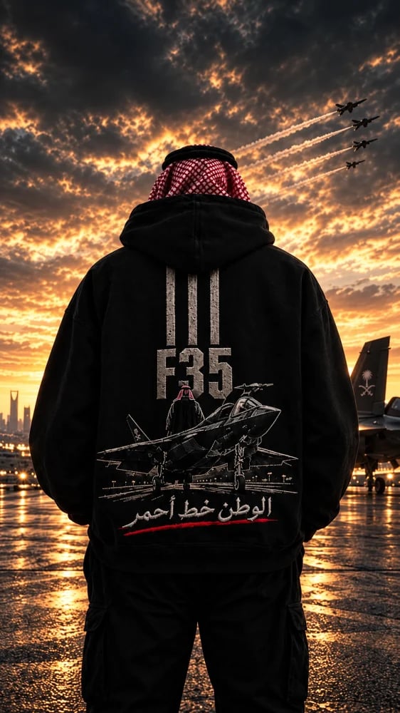 بلوفر الصقور الملكية F35