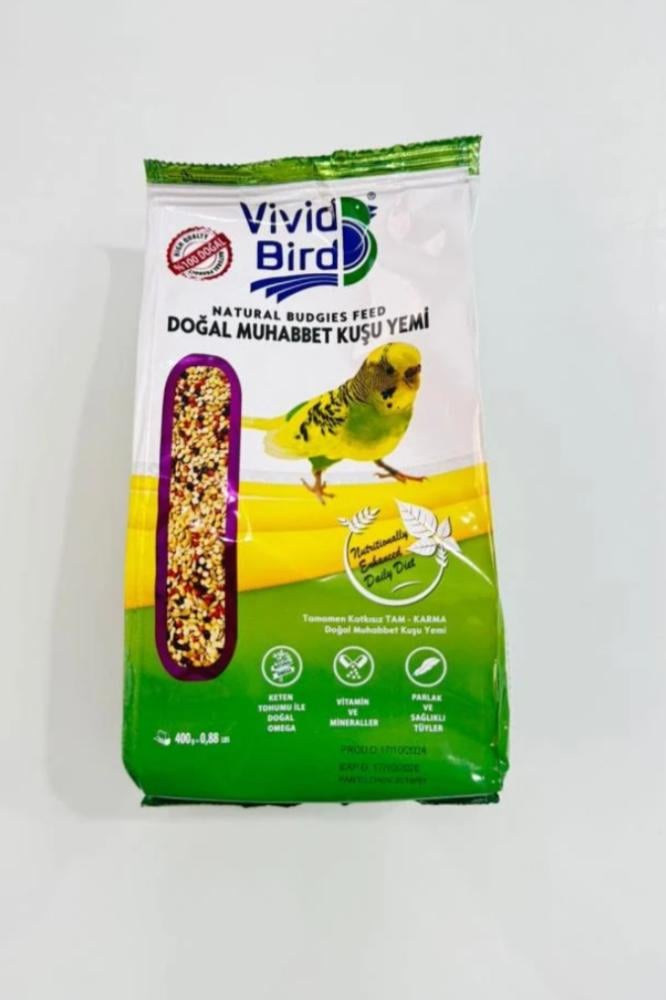 اكل طيور الحب من Vivid Bird 400g