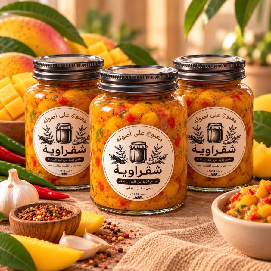 معبوج المانجو ( 3 حبات)