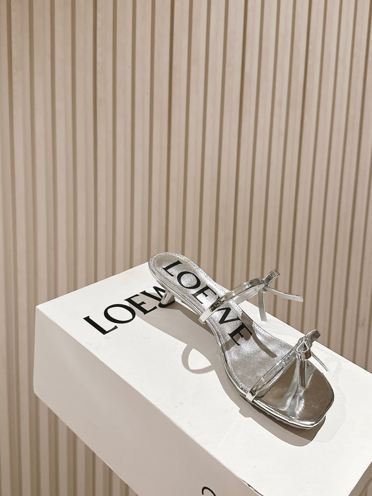 شرائح Loewe Petal Anagram الفضية