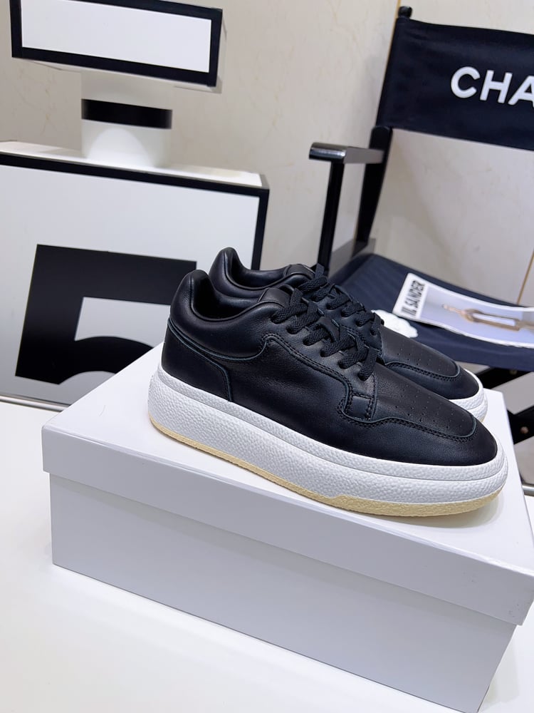 حذاء رياضي كاجوال Margiela MM6 جديد برأس مربع ومقعد سميك