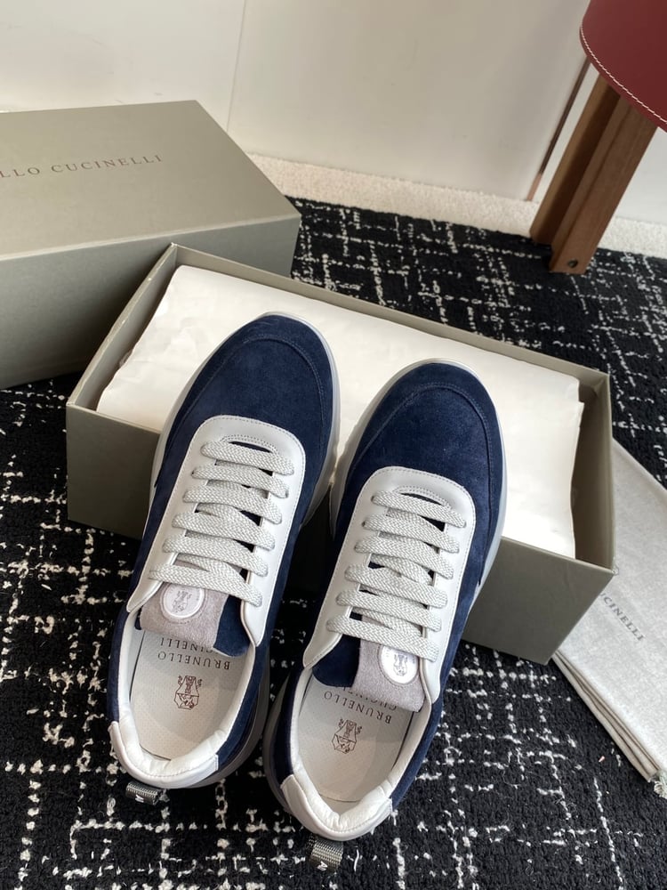 حذاء كاجوال برباط من Brunello Cucinelli للرجال