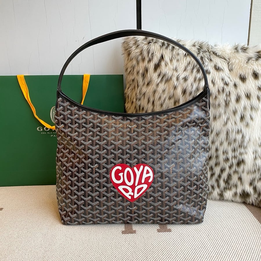 حقيبة Goyard Bohème Hobo السوداء