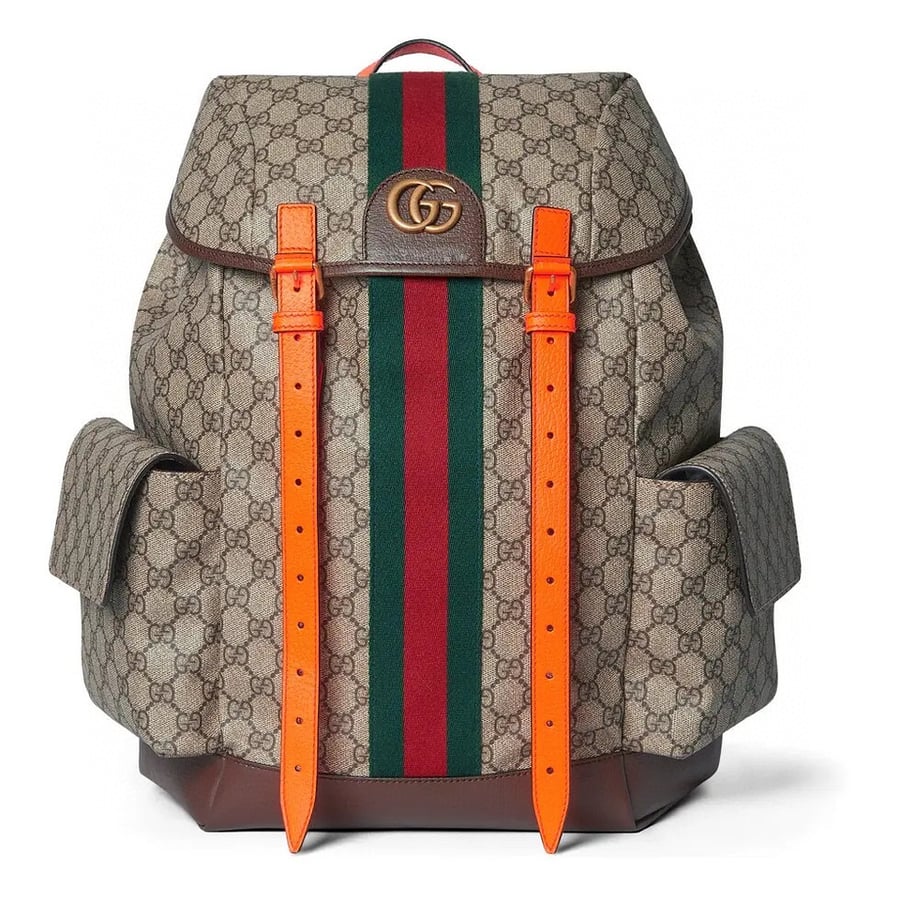 حقيبة ظهر Gucci Ophidia GG متوسطة الحجم