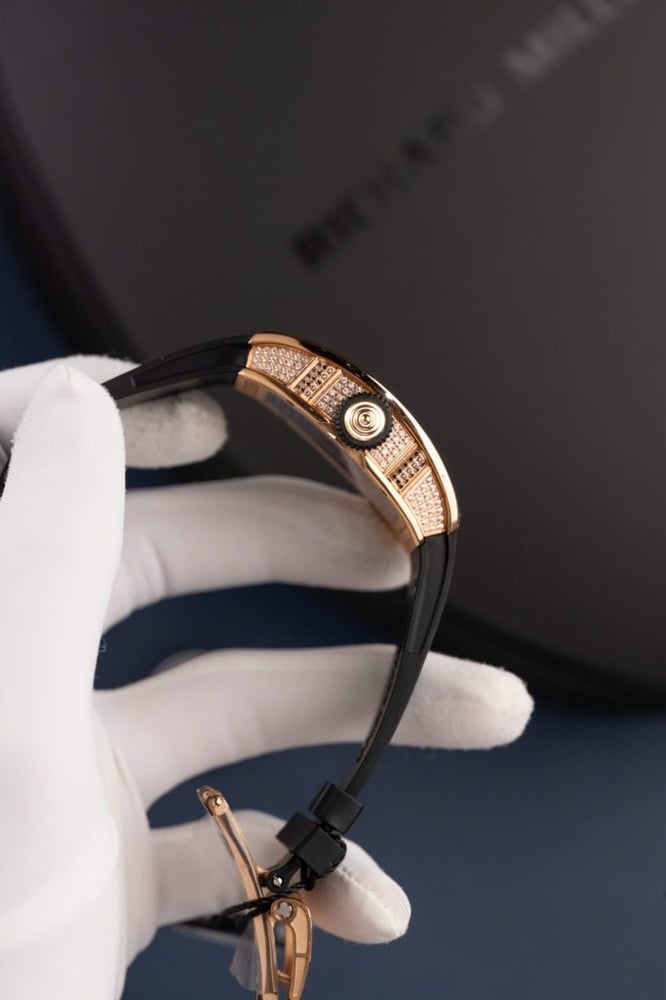 Richard Mille RM07-01 Rose Gold Luxury Watches Automatic Movement 36mm