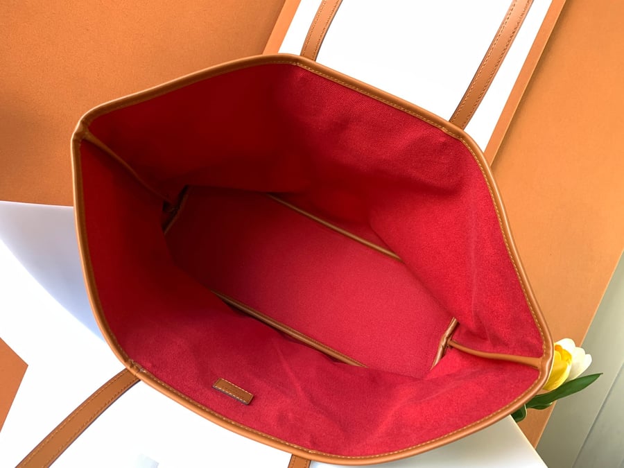 حقيبة Moynat توت من كانفاس بلون اسود\بني داكن