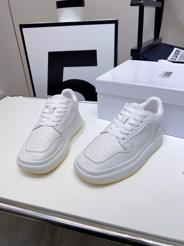 حذاء رياضي كاجوال Margiela MM6 جديد برأس مربع ومقعد سميك