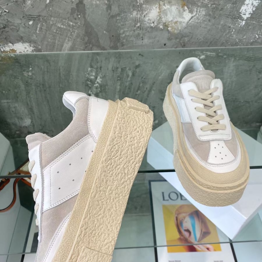 أحذية نسائية رياضية كاجوال MM6 Margiela ذات نعل سميك