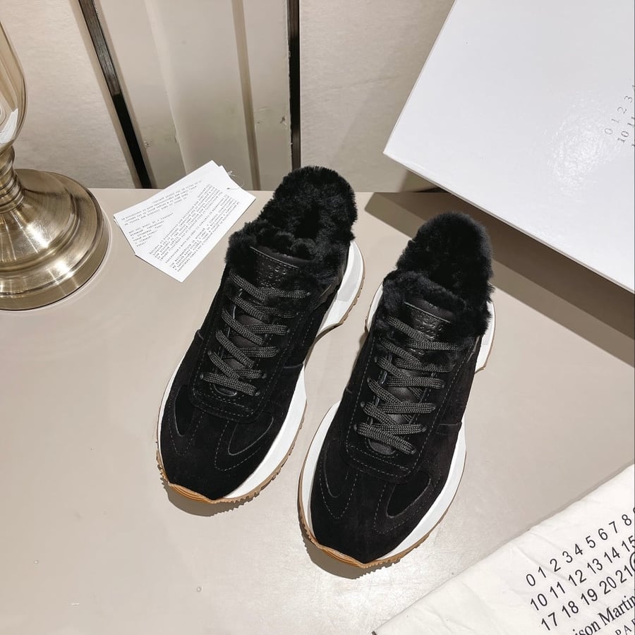 حذاء رياضي كاجوال من الصوف من Maison Margiela Runner