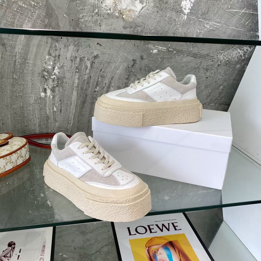 أحذية نسائية رياضية كاجوال MM6 Margiela ذات نعل سميك