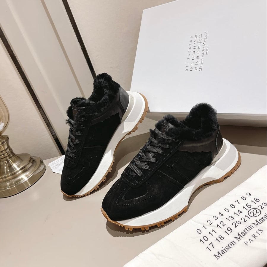 حذاء رياضي كاجوال من الصوف من Maison Margiela Runner