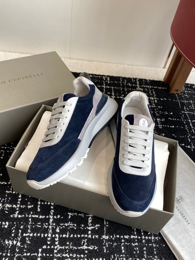 حذاء كاجوال برباط من Brunello Cucinelli للرجال