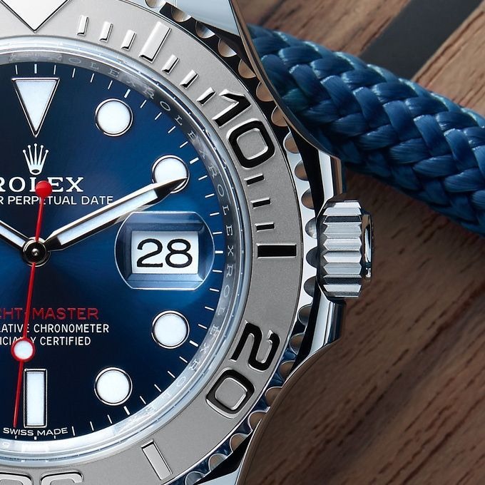 Rolex Yacht Master 1 Blue Dial 40mm