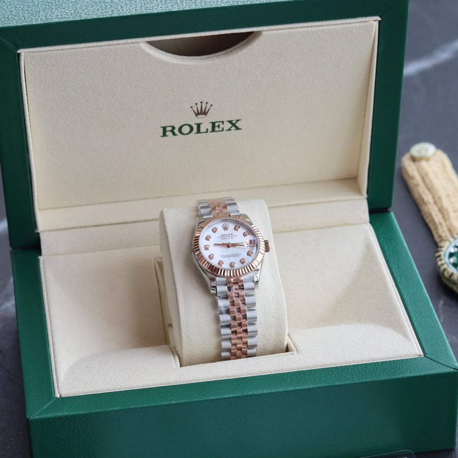 ساعة رولكس ديت جست نسائية بقطر 31 مم