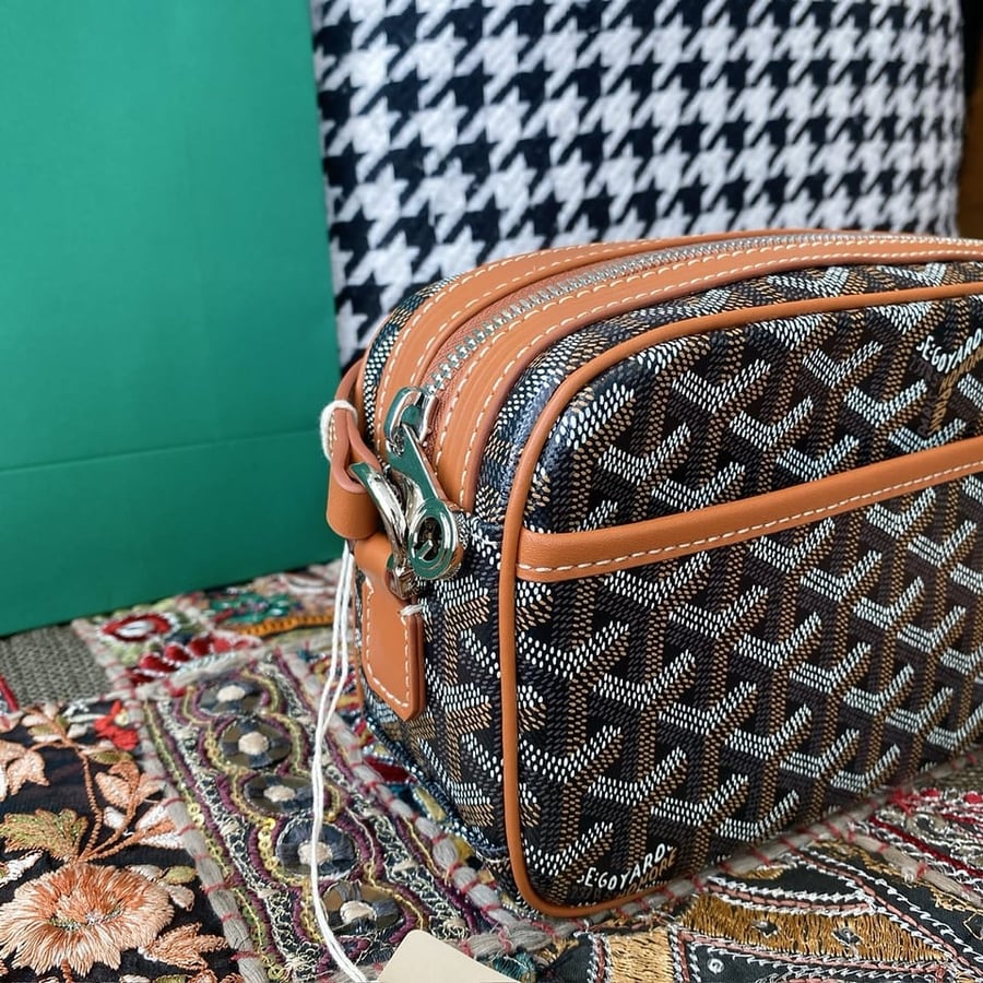 حقيبة Goyard Cap-Vert PM بنية اللون