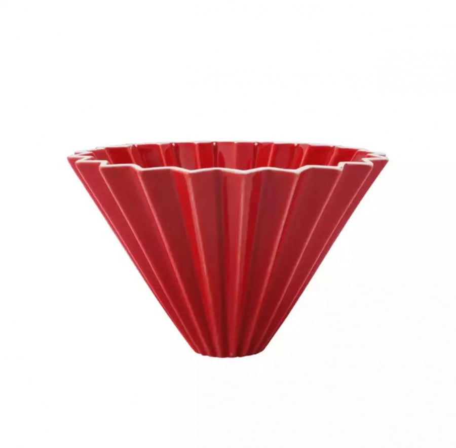 اداه تقطير V60 باللون الاحمر
