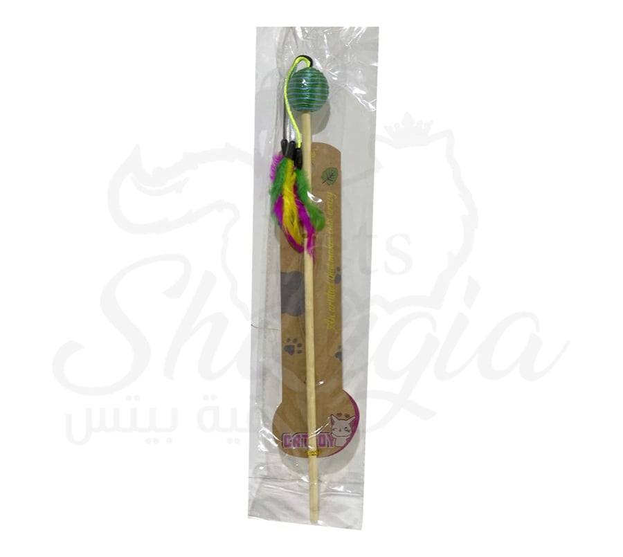 سنارة مع كره وريشة