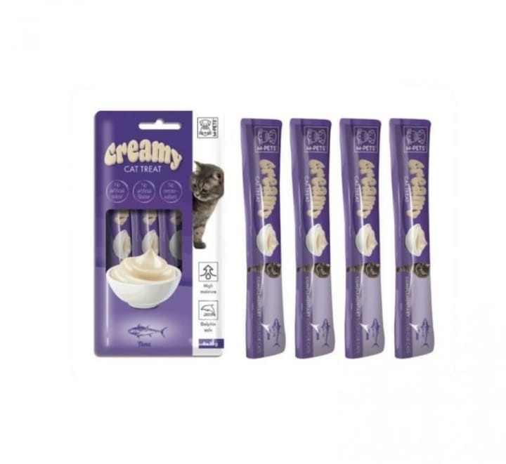 ام-بتس كريمي مكافئات بطعم التونا 4*15g
