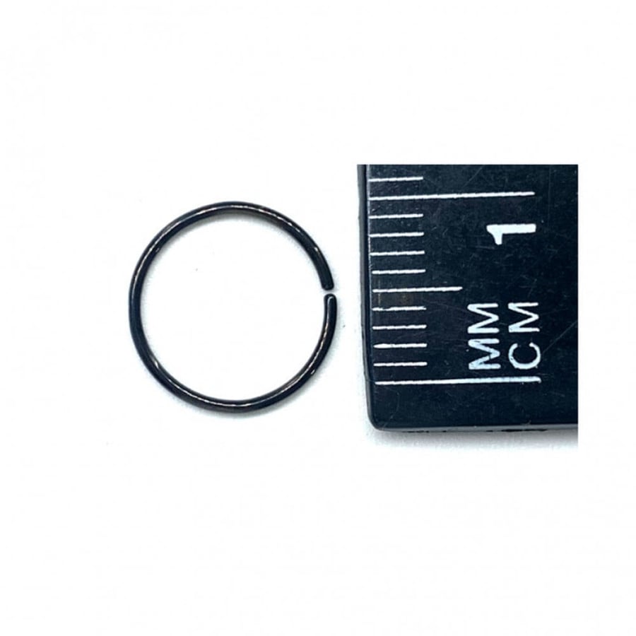 20g Black Bendable Hoop