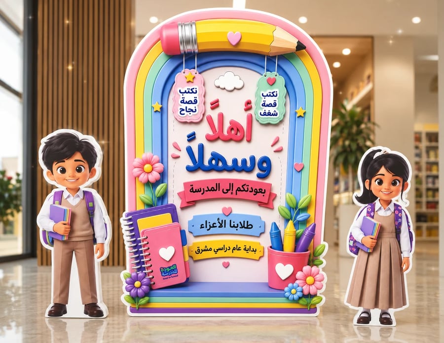 ستاند فوركس العودة الى المدارس