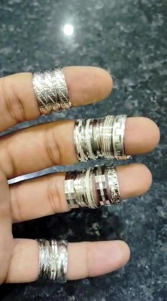 دبل فضة خالص عيار925 دبل رجالي فضه