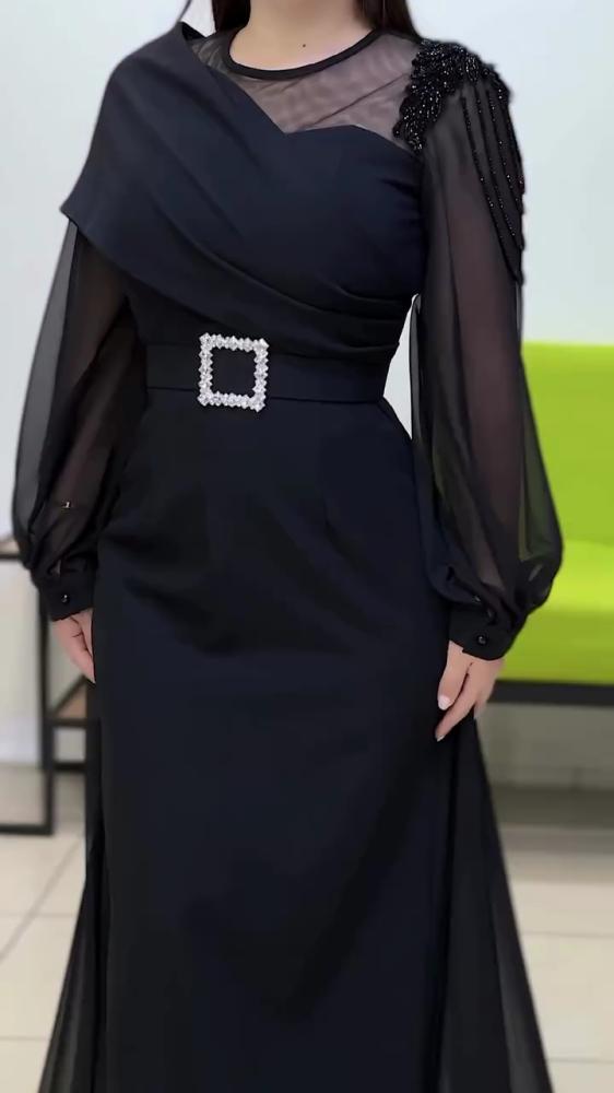 فساتين سهره خامة تفته مع جورجيت