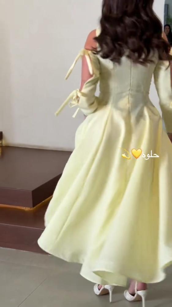 فستان نسائي سهره قماش باربي