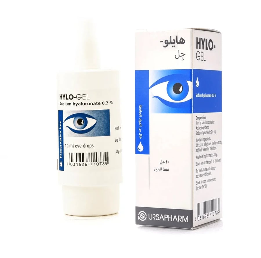 قطرة هايلو جل نقط للعين 10 مل