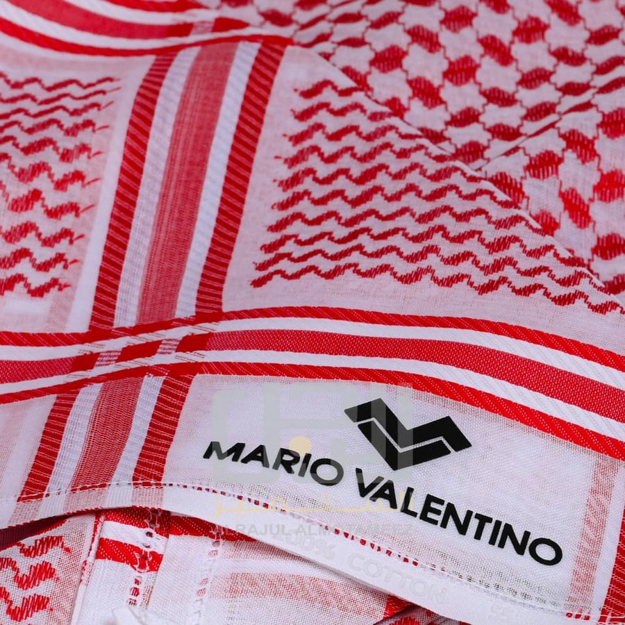 Mario Valentino OMMV2 RED* Shemagh