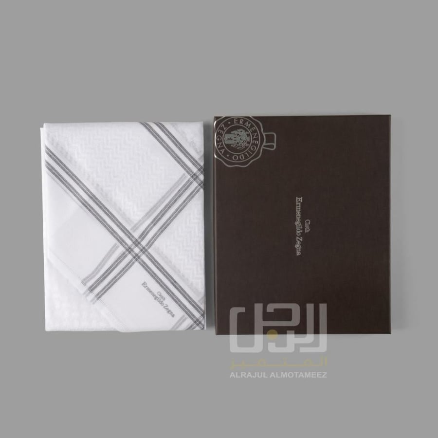 Ermenegildo Zegna White Premium Shemagh 2026